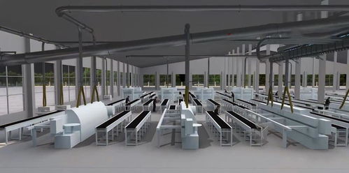 工廠粉塵處理工藝流程三維動畫 粉塵治理環(huán)保設(shè)備原理工業(yè)機(jī)械三維演示動畫制作